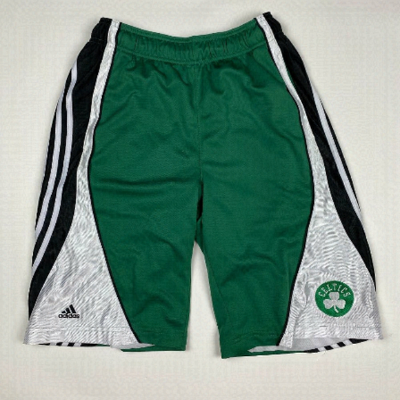 Boston Celtics 2011 Adidas Basketball Shorts Mens Small NBA - Picture 1 of 11